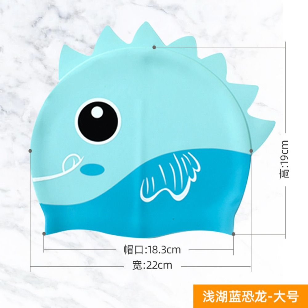 Swim Hat Silicone - Bahan Silikon Untuk Rambut Panjang Melindungi