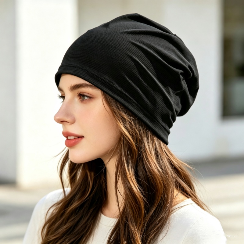 Skull Cap Helmet Liner - Topi Beanie Cepat Kering, Bernapas, Elastis,
