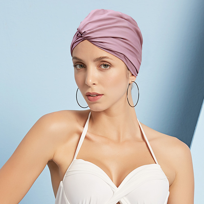 Swim Hat Silicone - Topi Renang Wanita Gaya Modis Nyaman