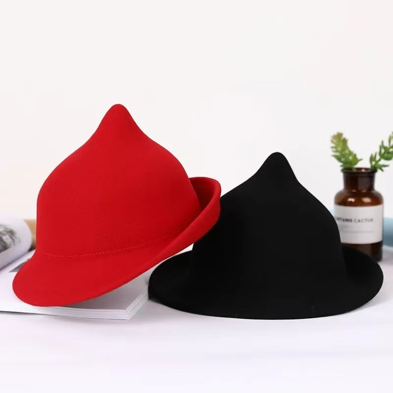 Topi Penyihir Modern Wol 100%  - Fedora Hat Wool ulasan dan harga