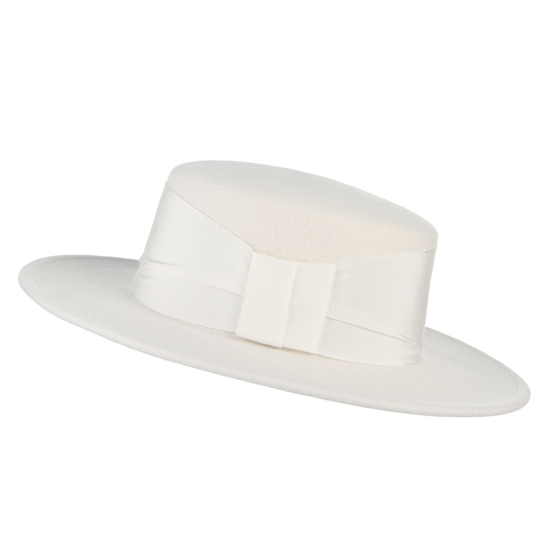 Topi Fedora Wol Putih 100% unt - Fedora Hat Wool ulasan dan harga