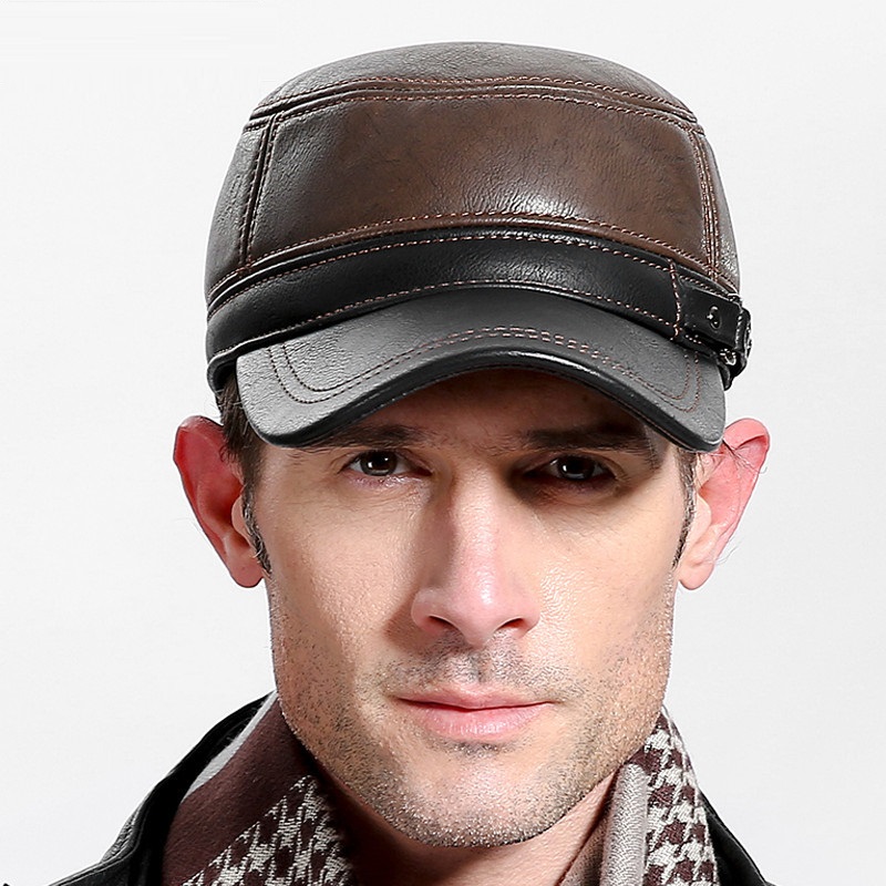 Topi Bisbol Kulit Asli Cowskin - Baseball Cap Structured ulasan dan harga