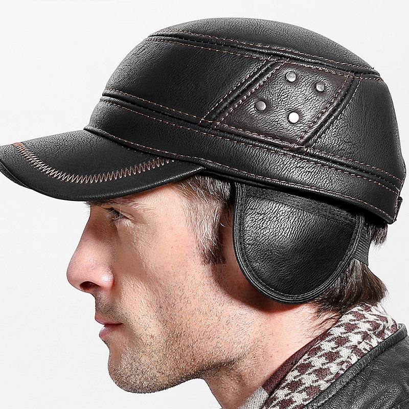 Topi Bisbol Kulit Asli Cowskin - Baseball Cap Structured ulasan dan harga