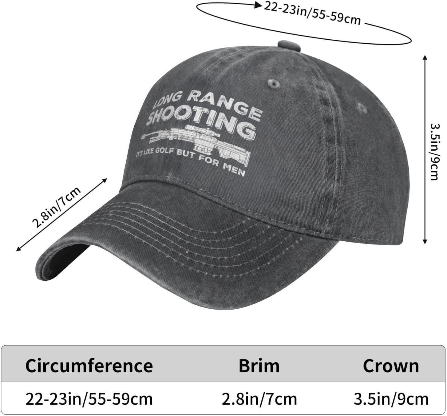 Topi lucu rentang panjang mene - Golf Cap Dad ulasan dan harga