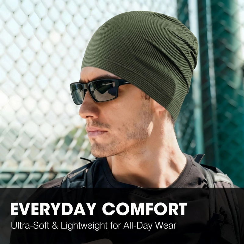 Topi Beanie Cepat Kering, Bern - Skull Cap Helmet Liner ulasan dan harga