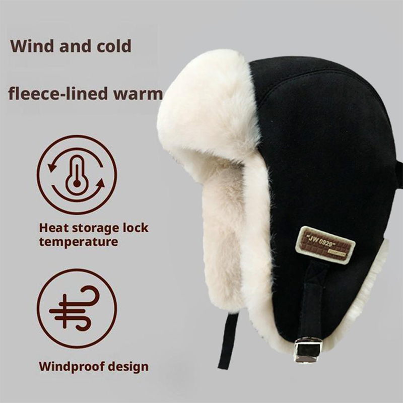 Topi Bulu Ushanka Rusia Tebal  - Winter Trapper Hat ulasan dan harga