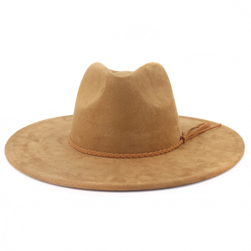 Topi Fedora Vegan Suede Bentuk - Fedora Hat Wool ulasan dan harga