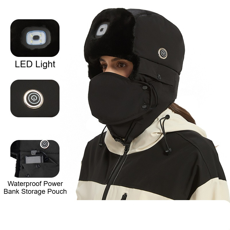 Topi Ski Berpemanas Tebal deng - Winter Trapper Hat ulasan dan harga