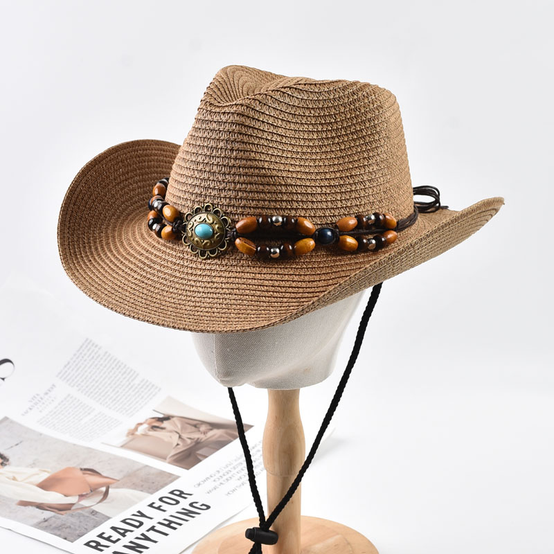 Topi Koboi Barat Bahan Jerami  - Cowboy Hat Straw ulasan dan harga