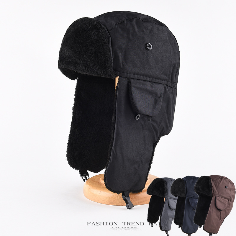 1 buah topi musim dingin pria  - Winter Trapper Hat ulasan dan harga