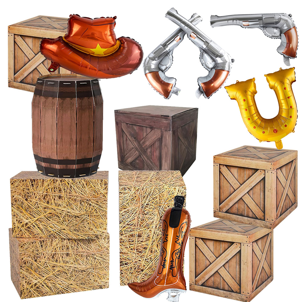 Dekorasi Pesta Ulang Tahun Kob - Cowboy Hat Straw ulasan dan harga